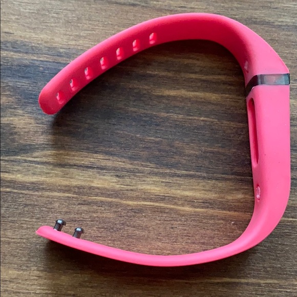 Host pick! Sport FLEX Fitness tracker band for Fitbit silicone band pink s/m - Picture 4 of 4